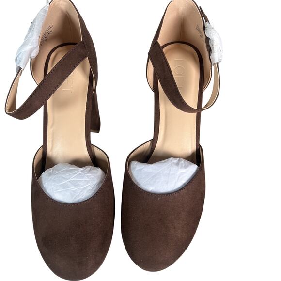 Ann Taylor Loft Closed Toe Platform Size 9 Missy Shoes 3” Heel - Picture 1 of 8